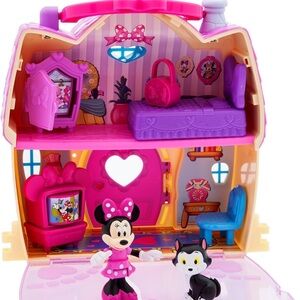 Disney Minnie Mouse Dollhouse - Pink and Purple